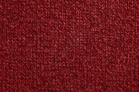 红色针织毛物的质地背景图片