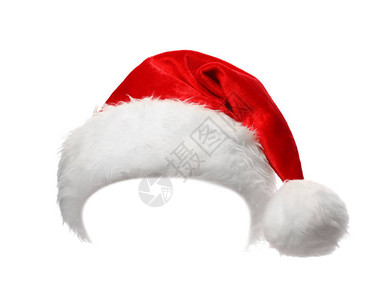 圣诞老人的红色帽子在图片