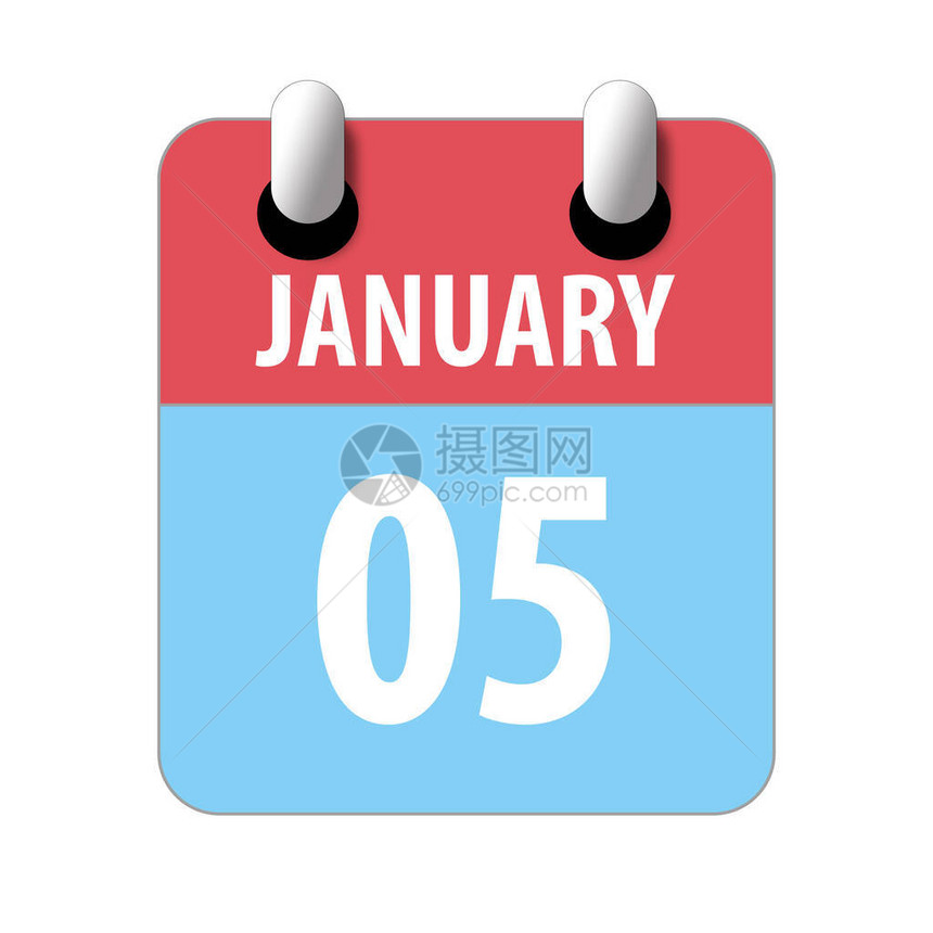 1月5日一个月的第天图片