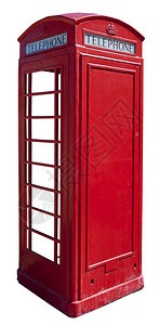 隔绝的伦敦红色电话亭隔绝的背景图片