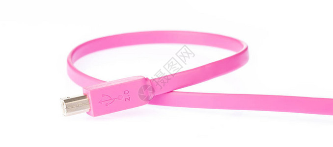 粉色USB电缆2图片