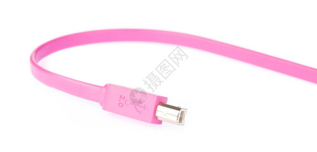 粉色USB电缆2图片
