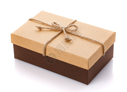 棕色礼品盒图片