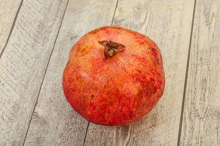成熟的甜多汁石榴果实与种子背景图片