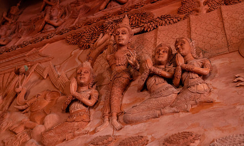 Ratchathammaram泰国民族的建筑和文化图片