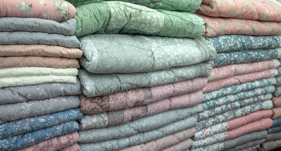 韩国毛毯床上用品店图片