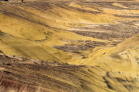 美国俄勒冈州绘画山的干旱漫图片