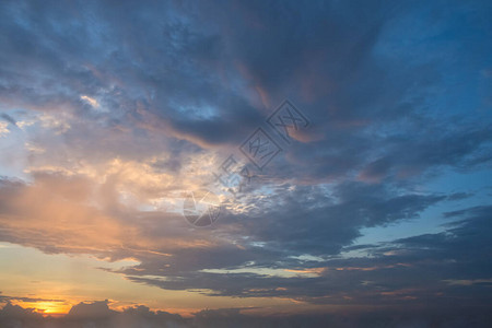 夜晚背景的天空图片