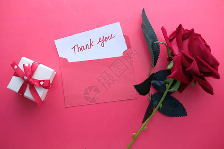 感谢您的信和玫瑰花图片