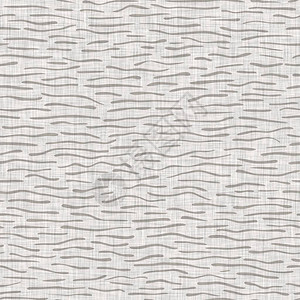 无缝灰色法国编织亚麻波条纹背景米色亚麻纤维自然图案有机纱线近距离编织物材料米色灰中背景图片