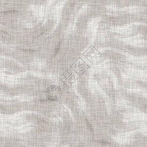 莱南斯托夫无缝灰色法国编织亚麻波条纹背景米色亚麻纤维自然图案有机纱线近距离编织物材料米色灰中设计图片