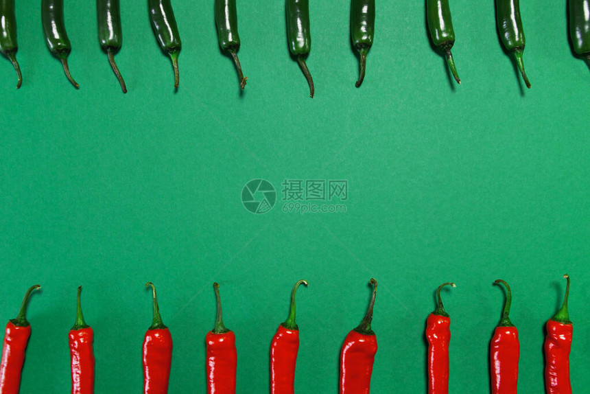 海报博客网页设计的创意辣椒背景选择焦点适合素食者和素食者的图片