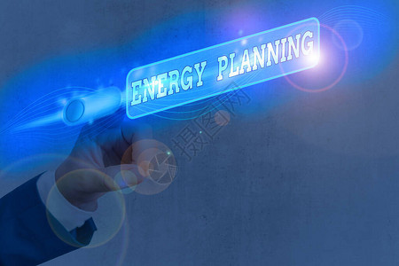 显示能源规划的文字符号能源消耗战略和计划的商业图片