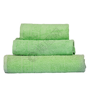毛巾绿色图片