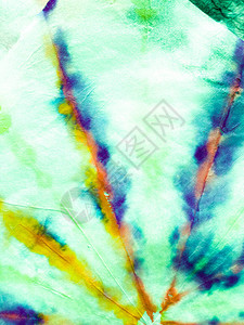 扎染螺旋背景嬉皮巴蒂奇充满活力的海特旧金山斯沃琪绿色和绿松石自由绑眼漩涡波西米亚染色的衣服雷鬼水彩效果迷设计图片