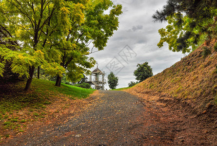 扎罗公园位于澳大利亚维多利亚州Berwick的Prints公路上背景