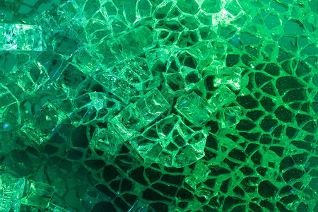 抽象绿色冰面纹理背背景图片