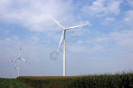 风力发电机组绿色能源产业图片
