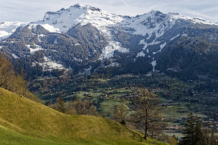 从Eigergletcher到Jungfraujoch的背景图片