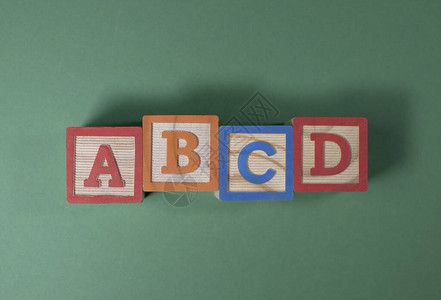 ABCD木块图片