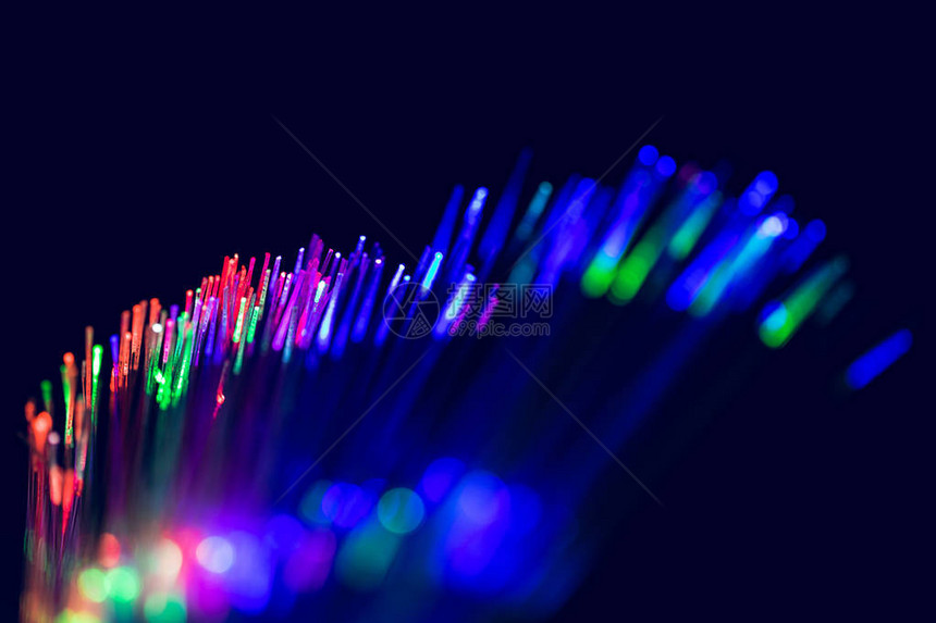 光线电缆通信技术背景激光图片