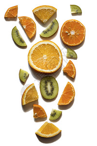白底橘子和橙子的水果柑橘和图片