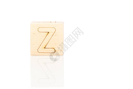 带字母Z的Wood背景图片