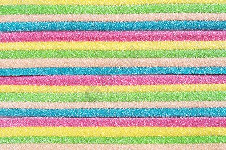 多色软糖果背景纹理顶视图糖图片