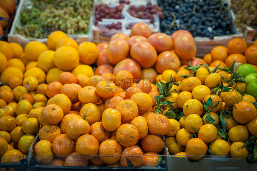 水果市场有各种丰富多彩的新图片