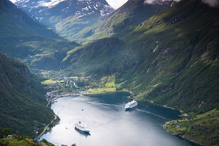 挪威GeirangerGeirangerfjor图片