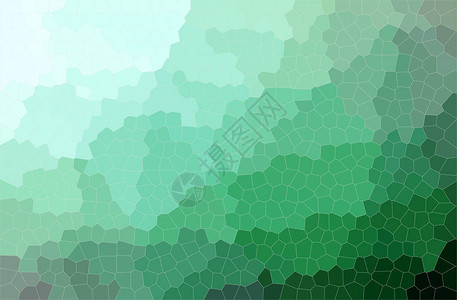 绿色小六角背景的抽象例证图片