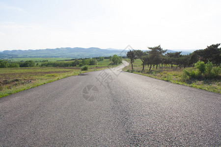 的乡村公路图片