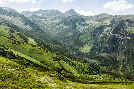 波兰塔特拉山区高山图片