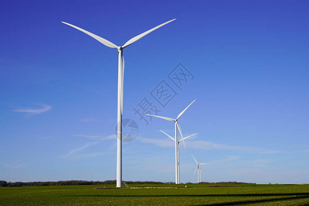 涡轮绿色能源电力技术风轮动力理念图片