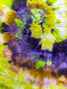 蓝色和绿色嬉皮巴蒂奇充满活力的海特旧金山斯沃琪迷幻漩涡纺织品自由tieye漩涡波西米亚染色的衣服雷鬼水彩效果背景图片