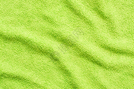 绿色微纤维布面表宏观纺织图片