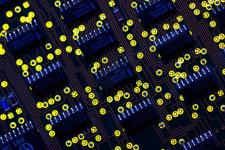 抽象主板个人计算机的数字芯片现代技术的电子设图片