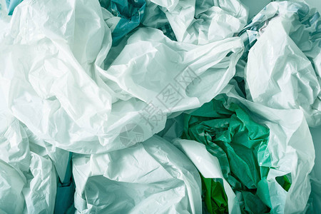 一次塑料袋废物回收利用图片