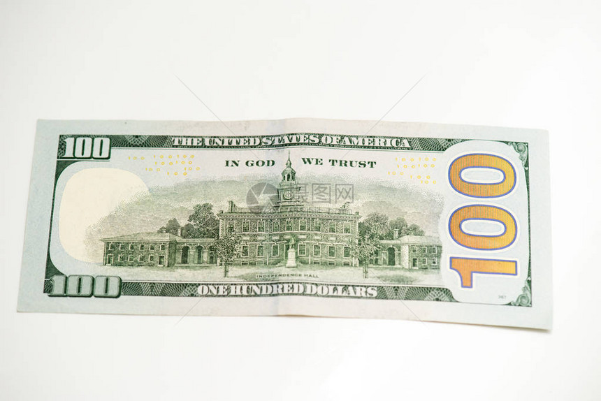 钞票100美元图片