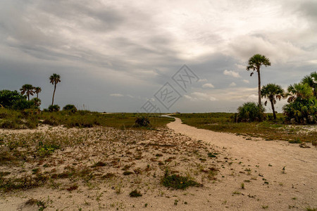 佛罗里达中西部宝藏岛海滩的图片
