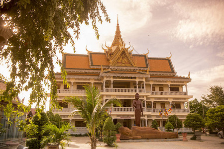 柬埔寨磅同市的Wa图片