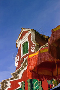 意大利布拉诺著名的五颜六色的布拉诺房屋的倒影布拉诺岛图片