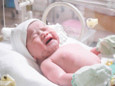 新生儿婴在医院的图片