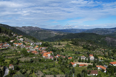 欧洲北葡萄牙PenedaGeres公园传统村落Erm图片
