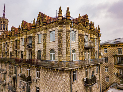 乌克兰基辅市历史中心风景图图片
