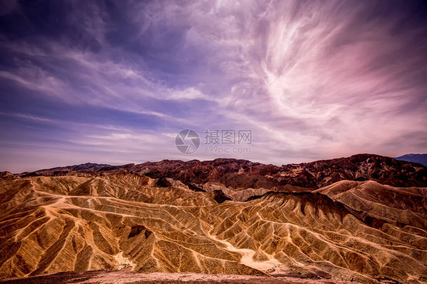 Zabriskie点谷图片