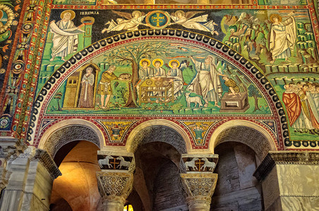 意大利拉文纳圣维塔利教堂6世纪的美丽图片