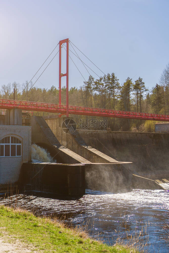 爱沙尼亚小型水力发电站图片