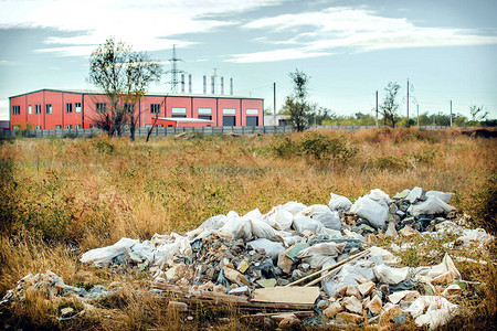 城市垃圾场外的建筑环境污染废物不包括在城图片