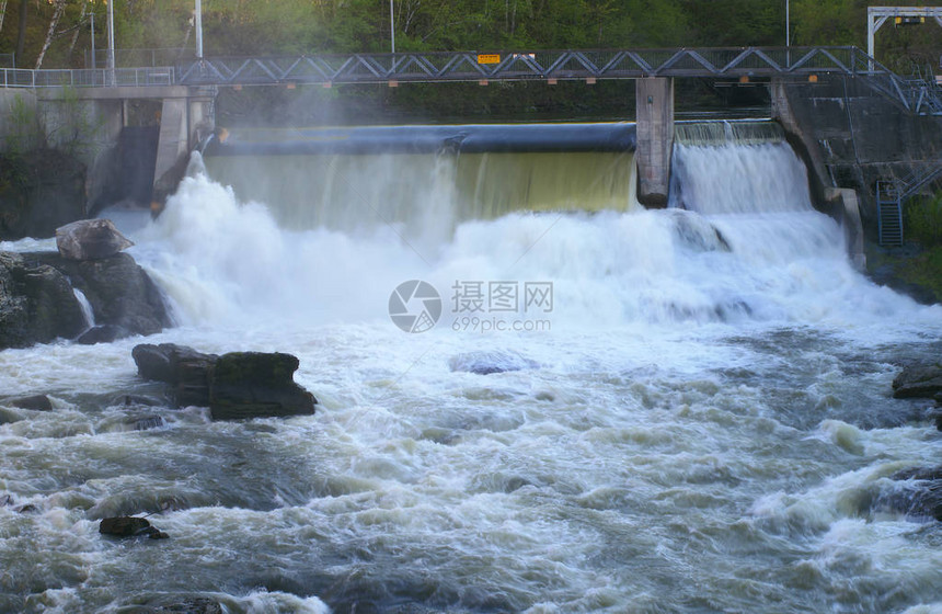 水力发电水大坝河流域结构可再生能图片